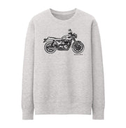 JL Art Jumper aimed at fans of Triumph Street Bonneville T100 Black Motorbike