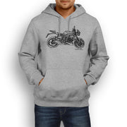 JL Illustration For A Triumph Street Triple Rx SE Motorbike Fan Hoodie