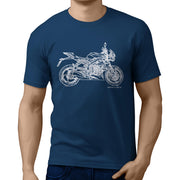 JL Illustration For A Triumph Street Triple Rx SE Motorbike Fan T-shirt
