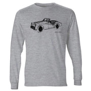 JL Illustration For A Triumph TR3 B 1962 Motorcar Fan LS-Tshirt
