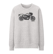 JL Illustration For A Triumph Thruxton 1200 Motorbike Fan Jumper