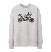 JL Illustration For A Triumph Tiger Motorbike Fan Jumper