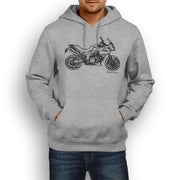 JL Illustration For A Triumph Tiger Motorbike Fan Hoodie