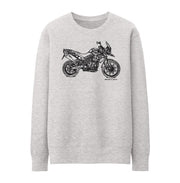 JL Illustration For A Triumph Tiger 800XC Motorbike Fan Jumper