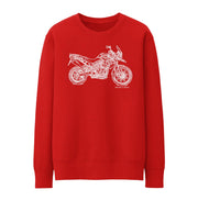 JL Illustration For A Triumph Tiger 800XC Motorbike Fan Jumper