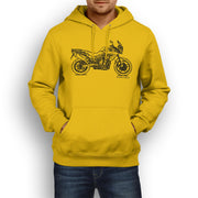 JL Illustration For A Triumph Tiger 800 Motorbike Fan Hoodie