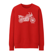 JL Illustration For A Triumph Tiger 800 XCA Motorbike Fan Jumper