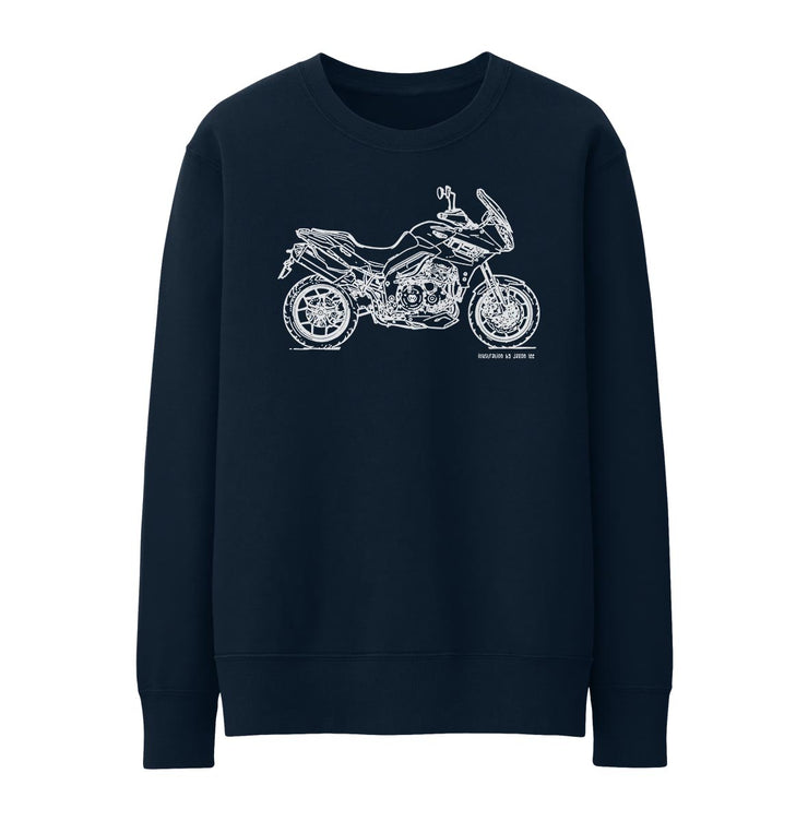 JL Illustration For A Triumph Tiger Sport Motorbike Fan Jumper