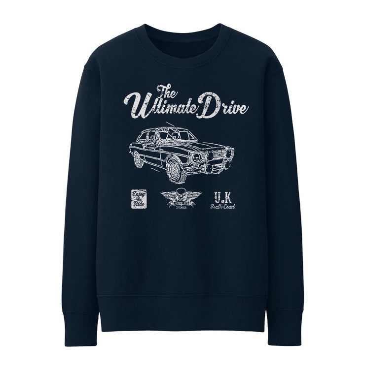 JL Ultimate Illustration For A 1974 Ford Escort Mk1 RS2000 Fan Jumper