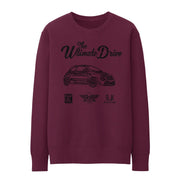 JL Ultimate Illustration For A Abarth 595 Turismo Motorcar Fan Jumper