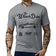 JL Ultimate Illustration For A Aston Martin DBS Volante Motorcar Fan T-shirt