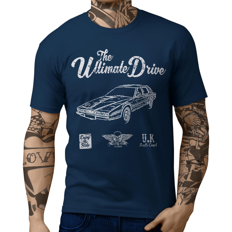 JL Ultimate Illustration For A Aston Martin Lagonda Motorcar Fan T-shirt