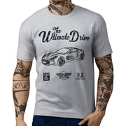 JL Ultimate Illustration For A Aston Martin ONE-77 Motorcar Fan T-shirt