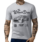 JL Ultimate Illustration For A Aston Martin Vantage Motorcar Fan T-shirt