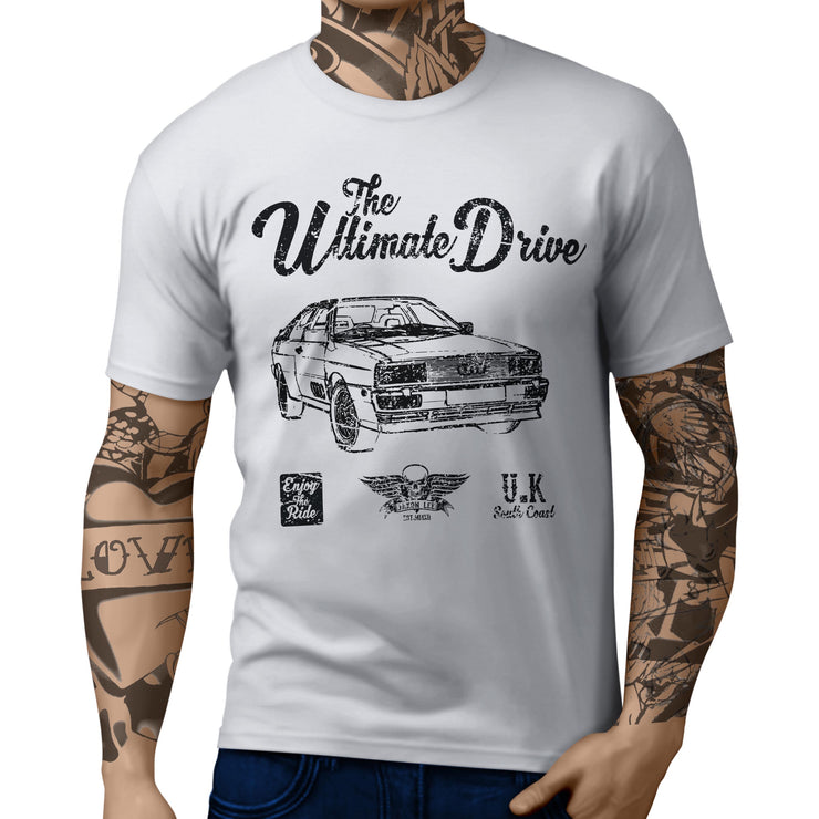 JL Ultimate Illustration For A Audi Quattro Motorcar Fan T-shirt