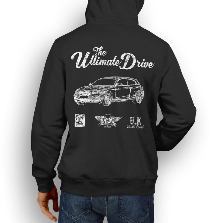 JL Ultimate Illustration For A BMW M140i Motorcar Fan Hoodie