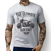 JL Ultimate Illustration For A BMW RNineT 2016 Motorbike Fan  T-shirt