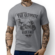 JL Ultimate Illustration For A Buell Ulysses XB12XT 2010 Motorbike Fan T-shirt