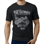 JL Ultimate Illustration For A Cagiva Mito 125 Motorbike Fan T-shirt