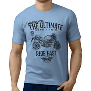 JL Ultimate Illustration For A Ducati Monster S2R 2015 Motorbike Fan T-shirt