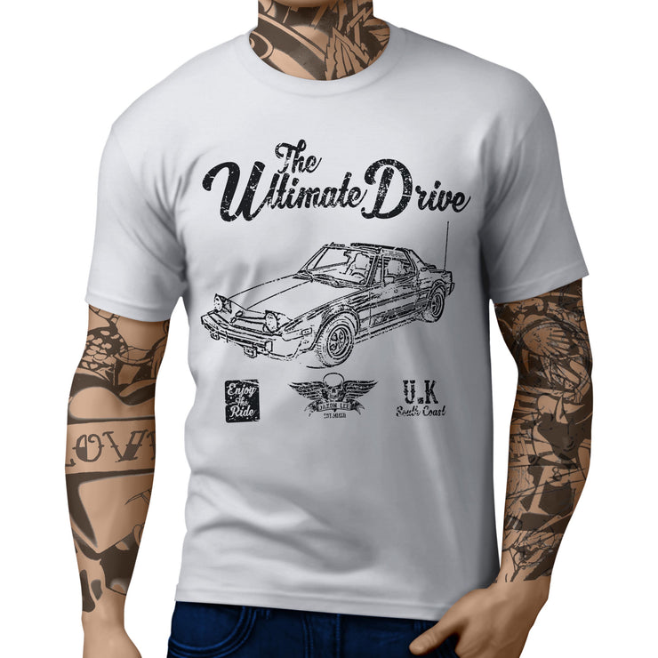 JL*Ultimate Illustration For A Fiat X19 Bertone Motorcar Fan T-shirt