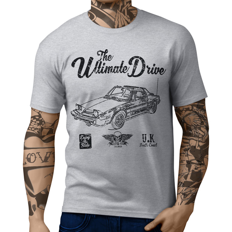 JL*Ultimate Illustration For A Fiat X19 Bertone Motorcar Fan T-shirt