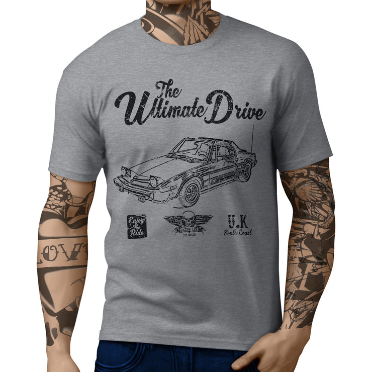 JL*Ultimate Illustration For A Fiat X19 Bertone Motorcar Fan T-shirt