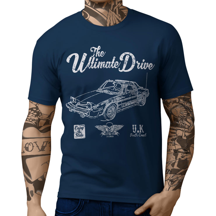 JL*Ultimate Illustration For A Fiat X19 Bertone Motorcar Fan T-shirt