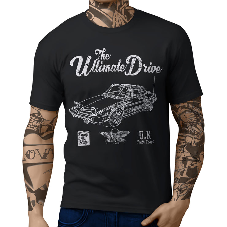 JL*Ultimate Illustration For A Fiat X19 Bertone Motorcar Fan T-shirt
