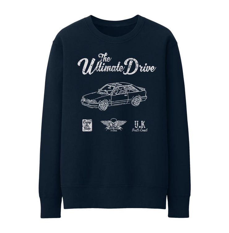JL Ultimate Illustration For A Ford Escort Mk4 XR3i Fan Jumper