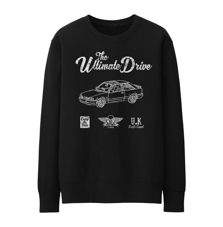 JL Ultimate Illustration For A Ford Escort Mk4 XR3i Fan Jumper