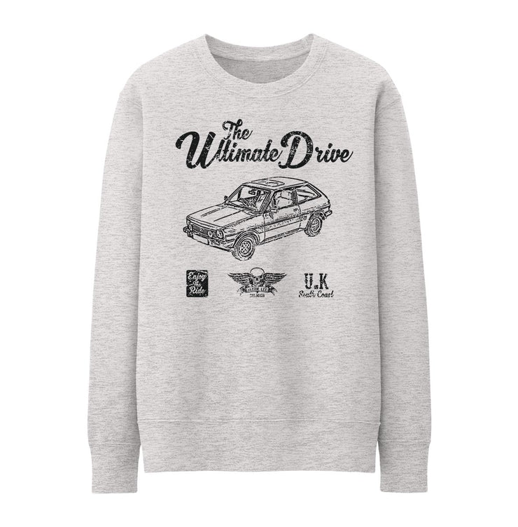 JL Ultimate Illustration For A Ford Fiesta Mk1 XR2 Fan Jumper