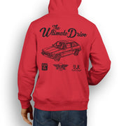 JL Ultimate Illustration For A Ford Fiesta Mk1 XR2 Motorcar Fan Hoodie