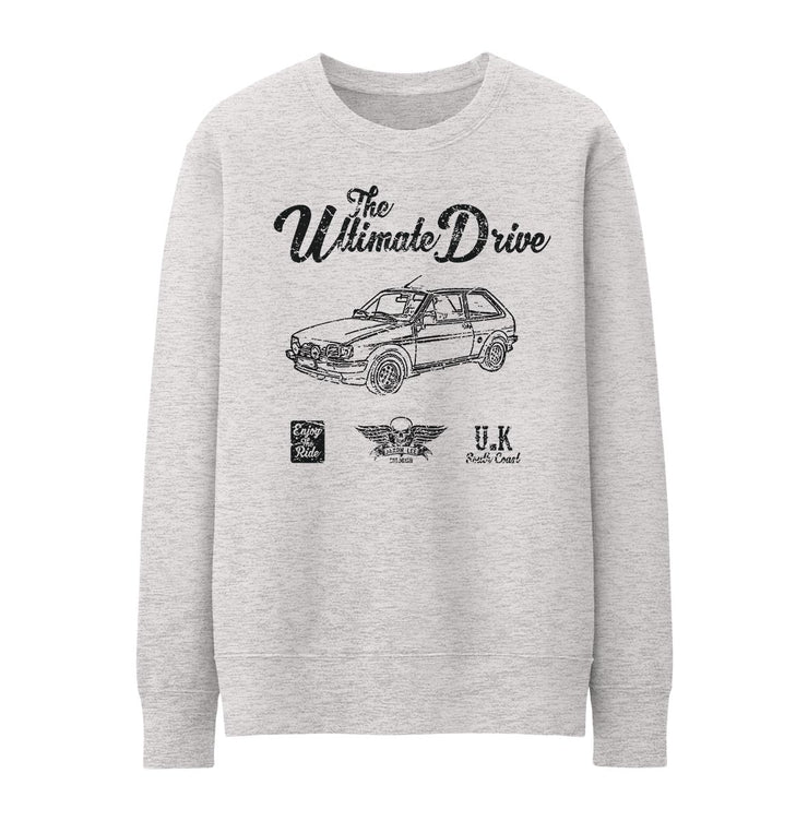JL Ultimate Illustration For A Ford Fiesta Mk2 XR2i Fan Jumper