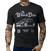 JL Ultimate Illustration For A Ford Focus RS MK2 Motorcar Fan T-shirt