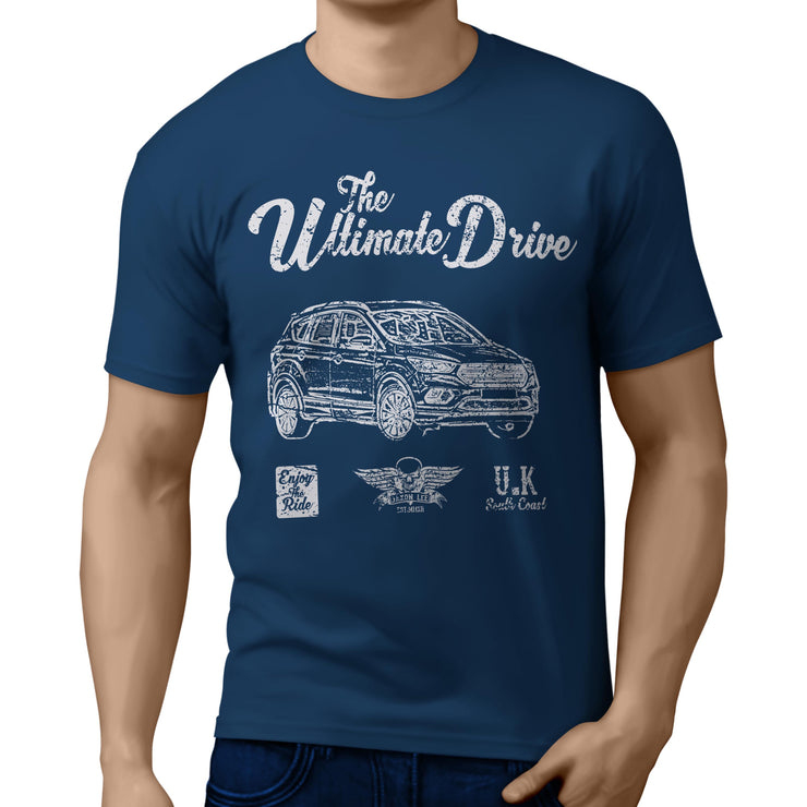 JL Ultimate Illustration For A Ford Kuga Motorcar Fan T-shirt