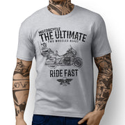 JL Ultimate Art Tee aimed at fans of Harley Davidson CVO Limited Motorbike