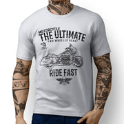 JL Ultimate Art Tee aimed at fans of Harley Davidson CVO Street Glide Motorbike