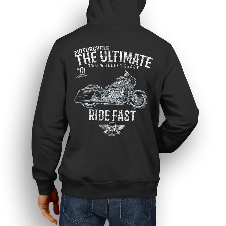 JL Ultimate Art Hood aimed at fans of Harley Davidson CVO Street Glide Motorbike