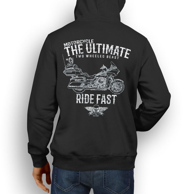 JL Ultimate Art Hood aimed at fans of Harley Davidson Road Glide Ultra Motorbike