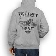 JL Ultimate Art Hood aimed at fans of Harley Davidson Softail Slim S Motorbike