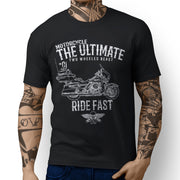 JL Ultimate Art Tee aimed at fans of Harley Davidson Ultra Motorbike