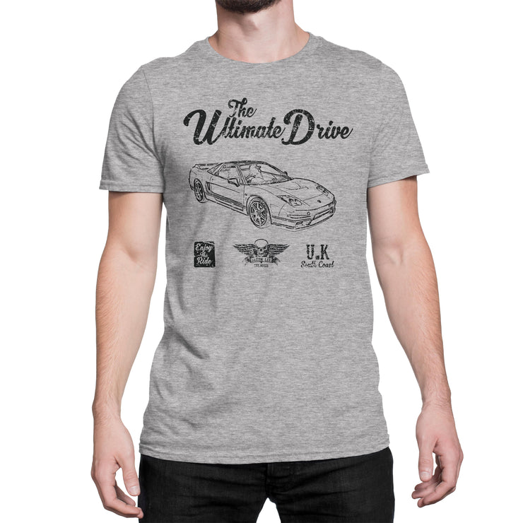 JL Ultimate Illustration For A Honda NSX-R 2005 Motorcar Fan T-shirt