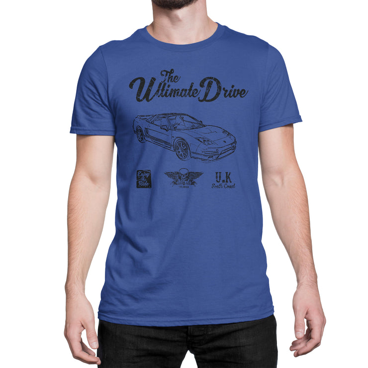 JL Ultimate Illustration For A Honda NSX-R 2005 Motorcar Fan T-shirt