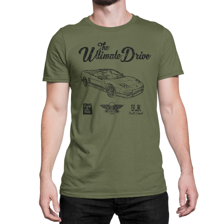 JL Ultimate Illustration For A Honda NSX-R 2005 Motorcar Fan T-shirt