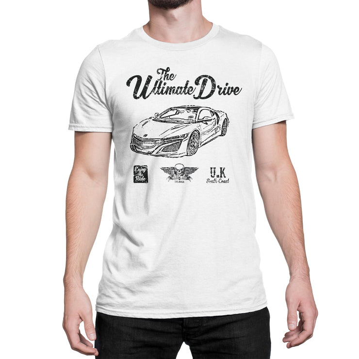 JL Ultimate Illustration For A Honda NSX 2017 Motorcar Fan T-shirt