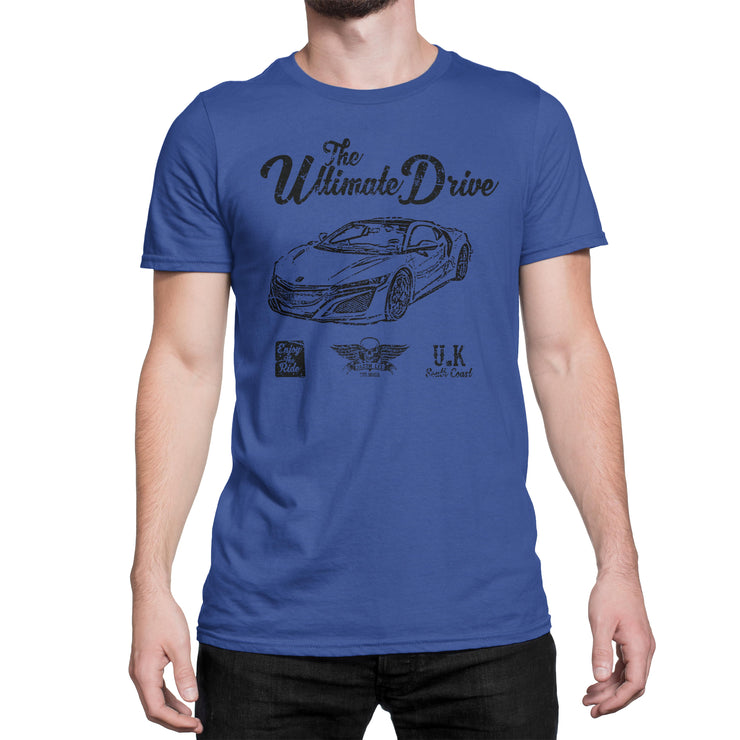 JL Ultimate Illustration For A Honda NSX 2017 Motorcar Fan T-shirt