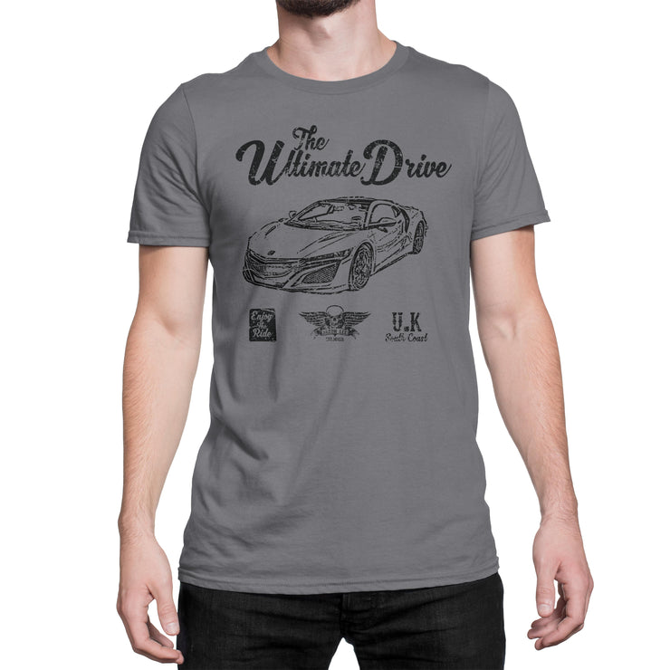 JL Ultimate Illustration For A Honda NSX 2017 Motorcar Fan T-shirt