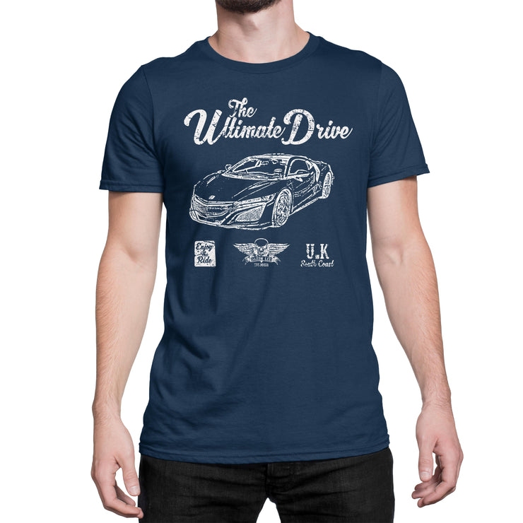 JL Ultimate Illustration For A Honda NSX 2017 Motorcar Fan T-shirt