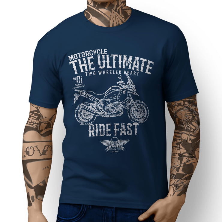 JL Ultimate Illustration For A Honda VFR1200X DCT Motorbike Fan T-shirt